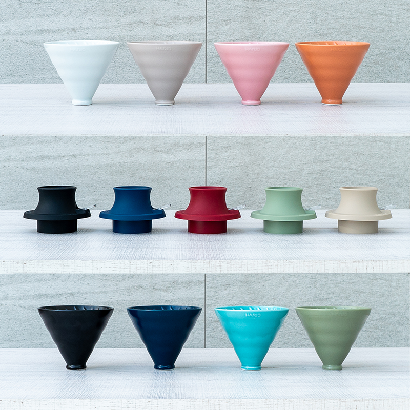 Switch & Match Ceramic V60 Dripper, Matte Navy, 02 Size