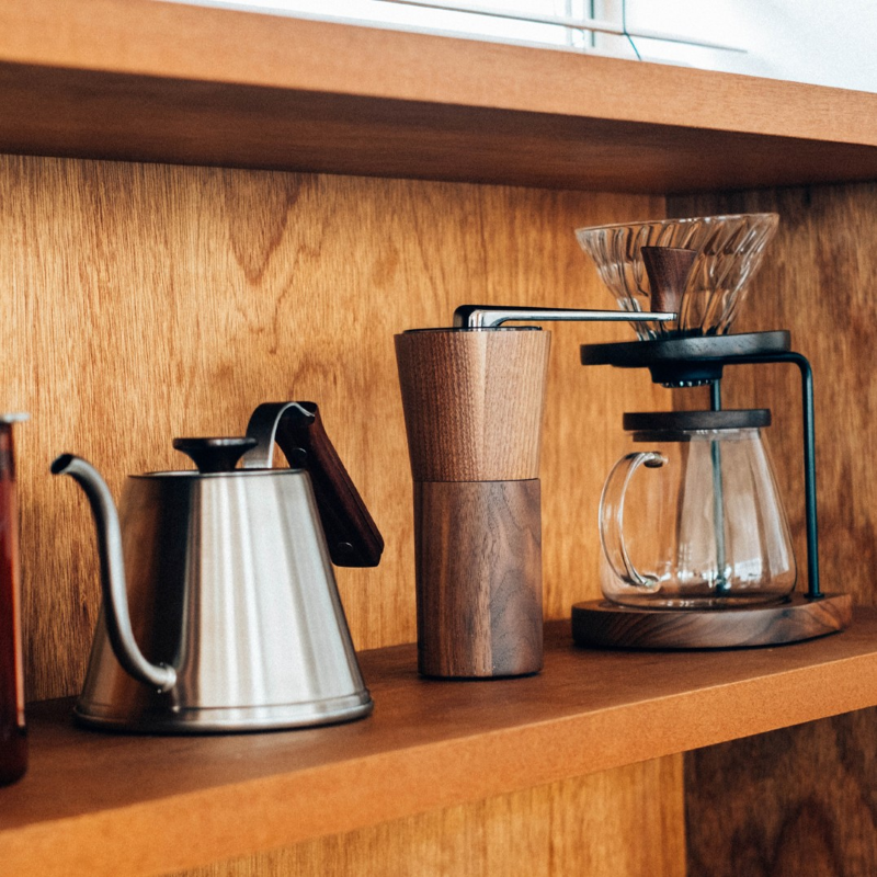 Drip Kettle Walnut, 600mL