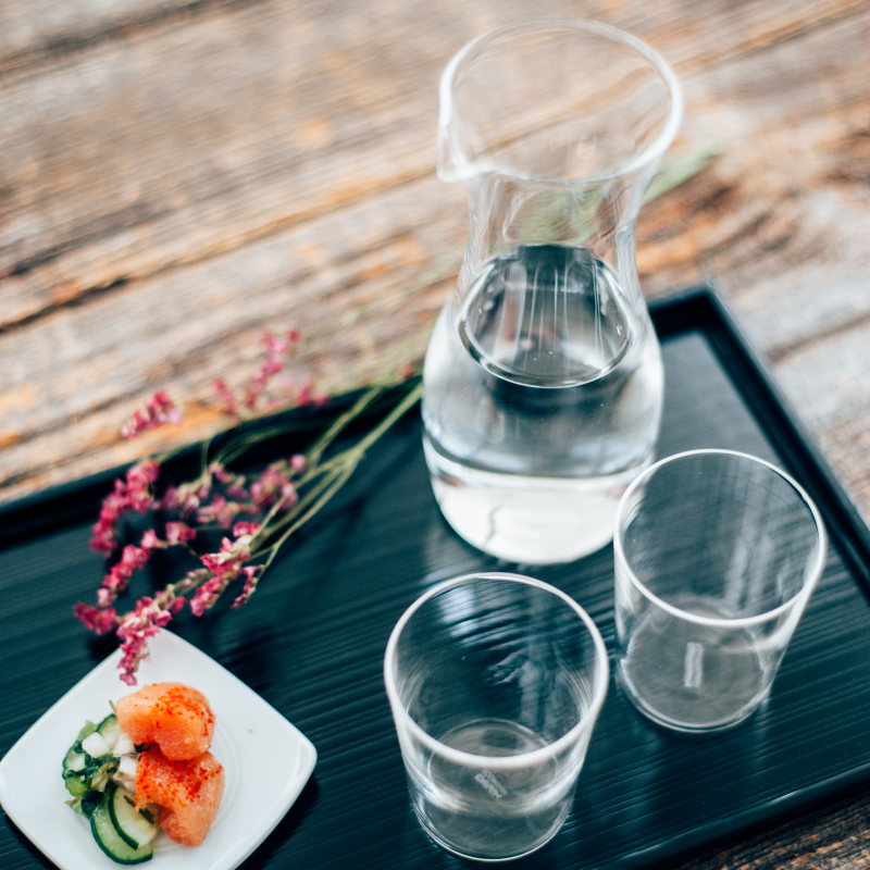 Heatproof Sake Decanter "Iki", 300mL