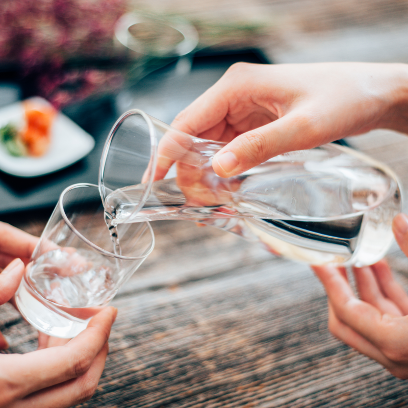 Heatproof Sake Decanter "Iki", 300mL