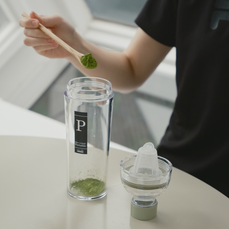 Filter In Bottle Portable, Smokey Green, 400mL