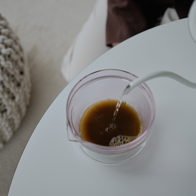 Double-walled Matcha Bowl 300ml, Pink