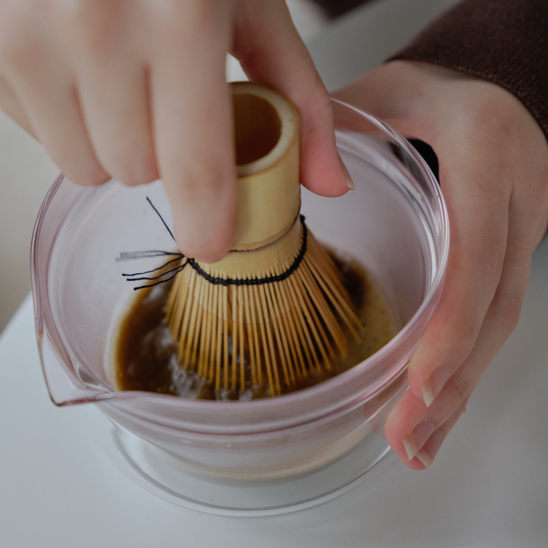 Double-walled Matcha Bowl 300ml, Pink