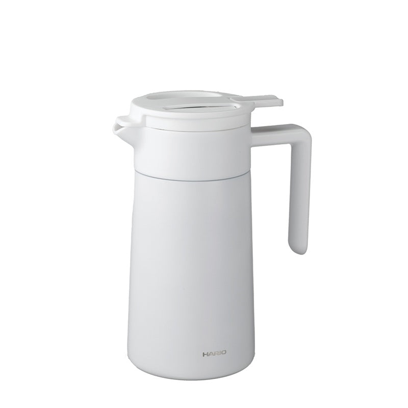 Double-Walled Thermal Pot With Ceramic Coating, 600mL, White