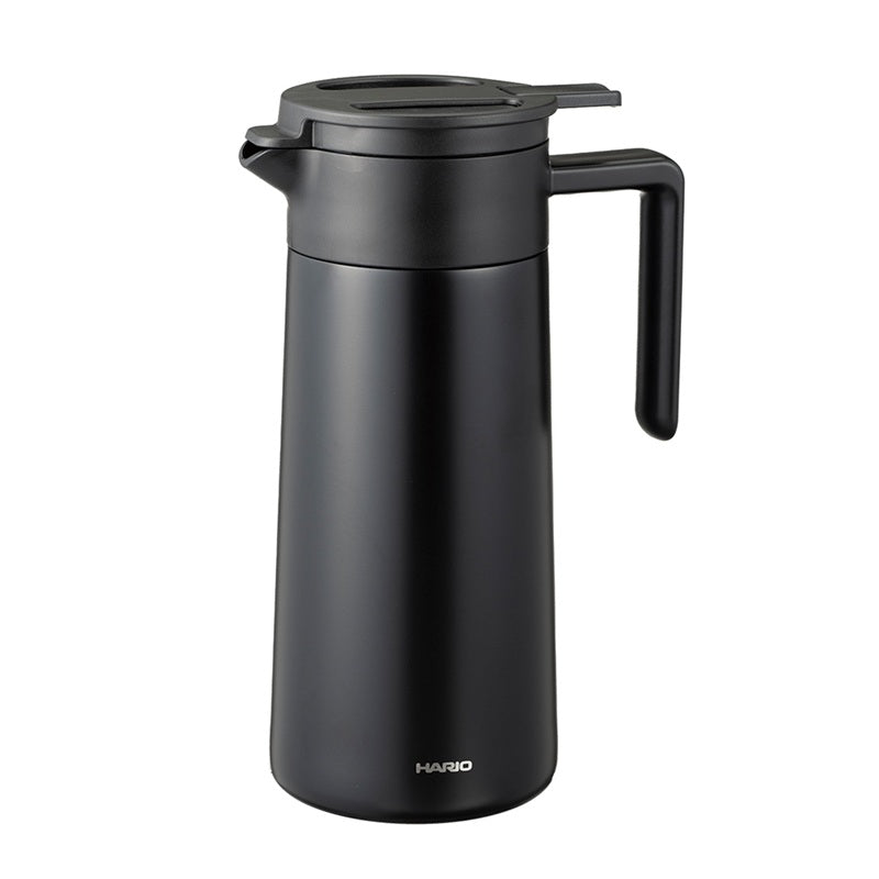 Double-Walled Thermal Pot With Ceramic Coating, 800mL, Black