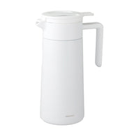 Double-Walled Thermal Pot With Ceramic Coating, 800mL, White