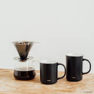 Stainless Thermal Mug with Ceramic Coating, 350mL, Black