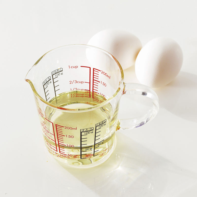 Glass Measure Cup Wide, 200mL