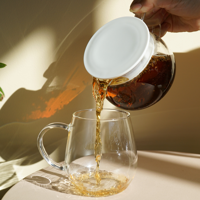 Teapot Cha no Maru, White, 380mL