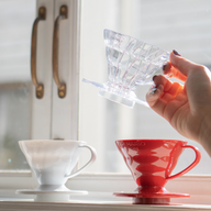 V60 Plastic Dripper, 01 Size, Red