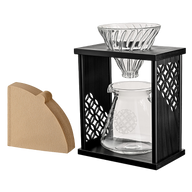 [AYA Series] V60 Drip Stand Set, Shippō, Black