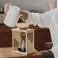 [AYA Series] V60 Drip Stand Set, Shippō, Natural