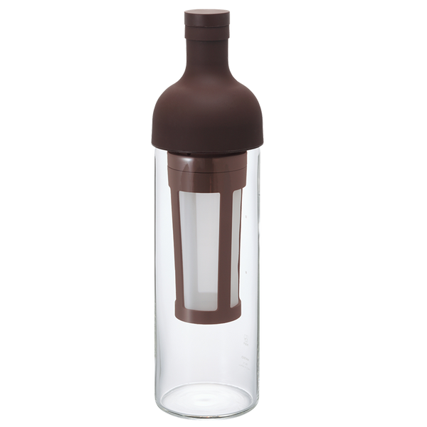 Cold Brew Coffee Filter-in Bottle, Chocolate Brown