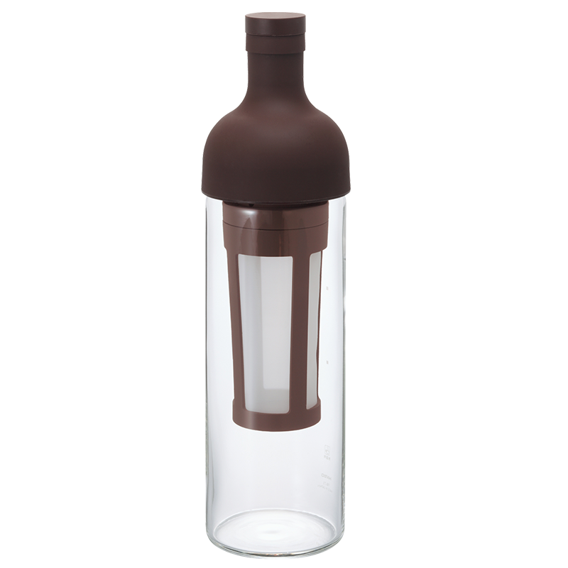 Cold Brew Coffee Filter-in Bottle, Chocolate Brown