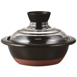 Glass Lid Pot "Donabe Go", 700mL