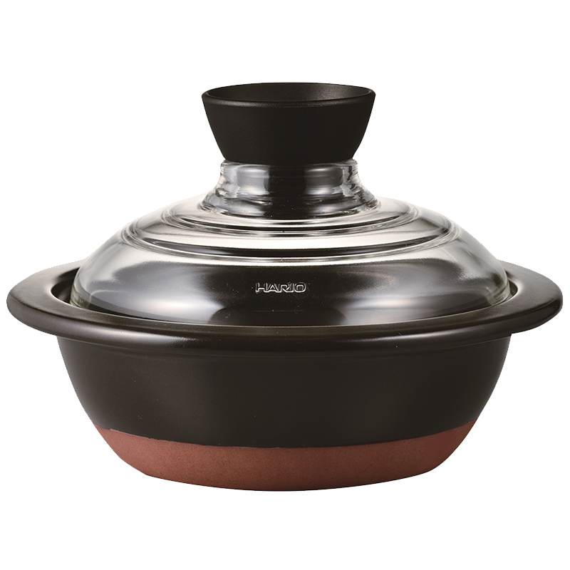 Glass Lid Pot "Donabe Go", 700mL