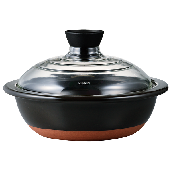 Glass Lid Pot "Donabe Go", 3,000mL