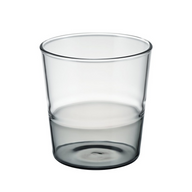 HARIO Colors Half Color Stackable Glass, 360mL, Grey