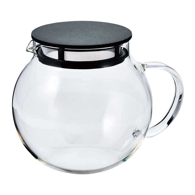 Jumping Leaf Teapot 600ml, Black