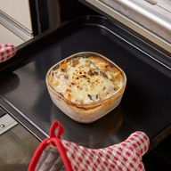 Heatproof Glass Container, 600mL (Oven/Microwave-safe)