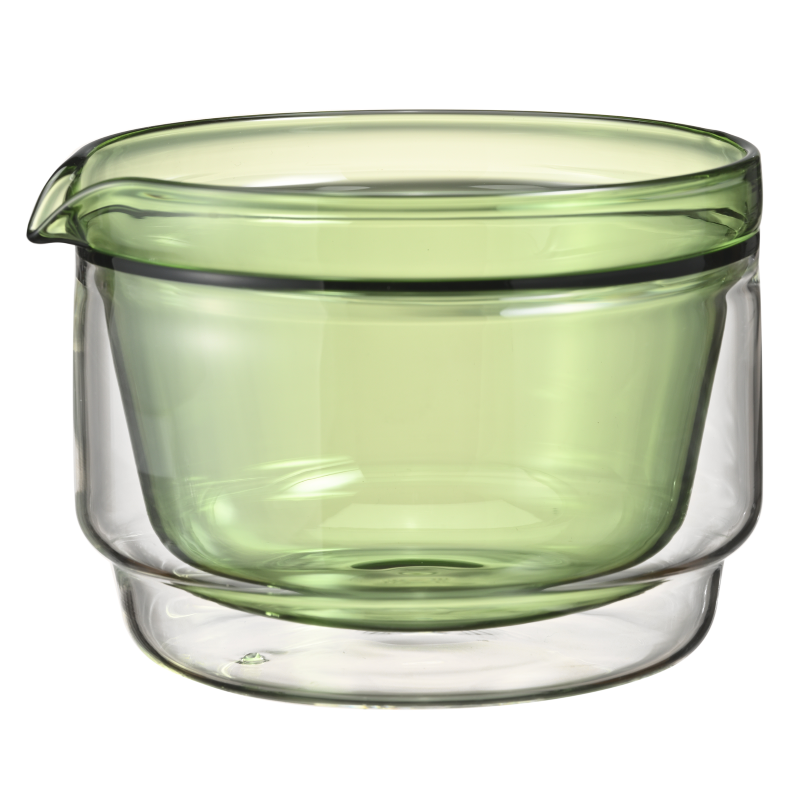 Double-walled Matcha Bowl 300ml, Green