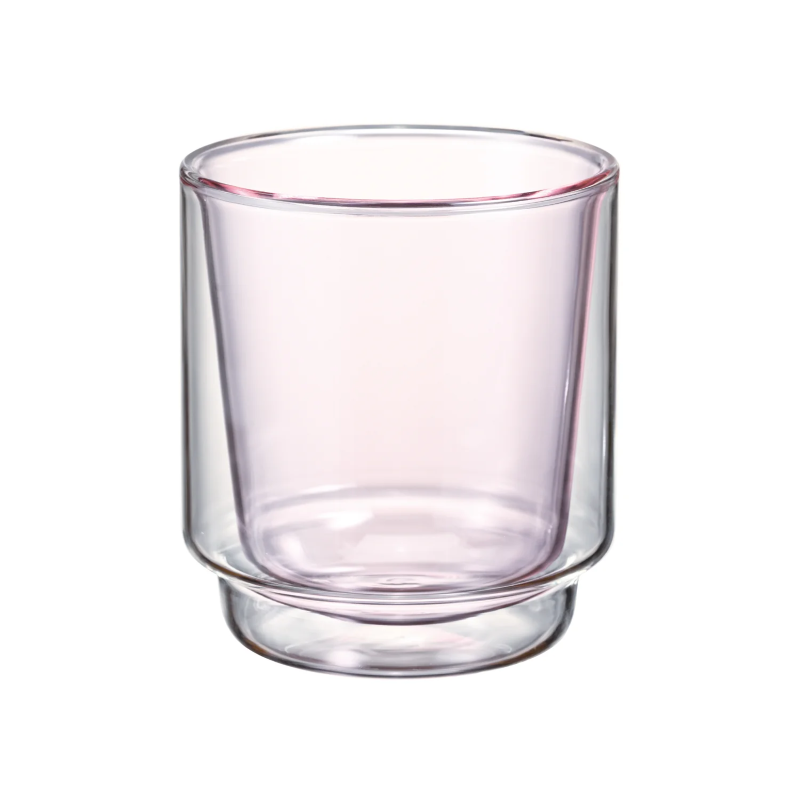 Double-walled Matcha Cup 370ml, Pink
