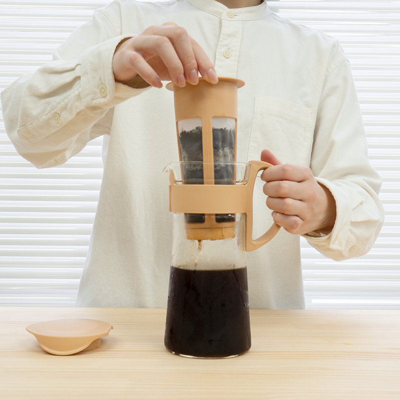 Cold Brew Coffee Pot Mizudashi, Mocha, 600mL
