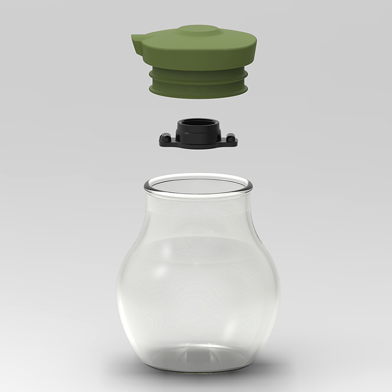 Soy Sauce Container, Olive Green