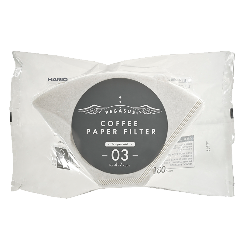 Pegasus Filter Paper, 03 Size, White (100 pcs)