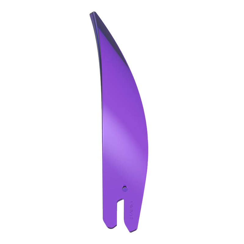 V60 Suiren Dripper Coloured Ribs, 6 pcs., Transparent Purple