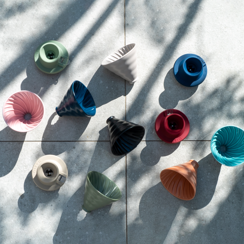 Switch & Match Ceramic V60 Dripper, Dune, 02 Size