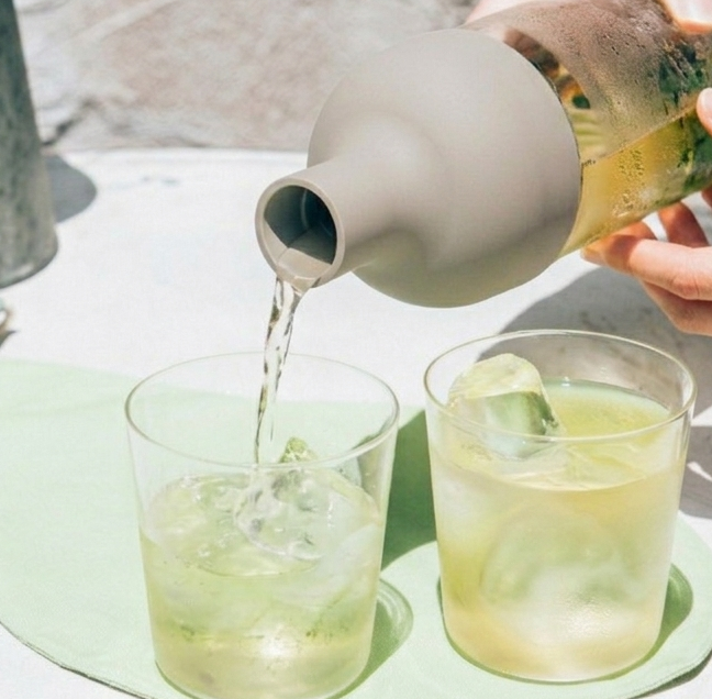 Cold Brew Tea Bottle, Dune, 750mL