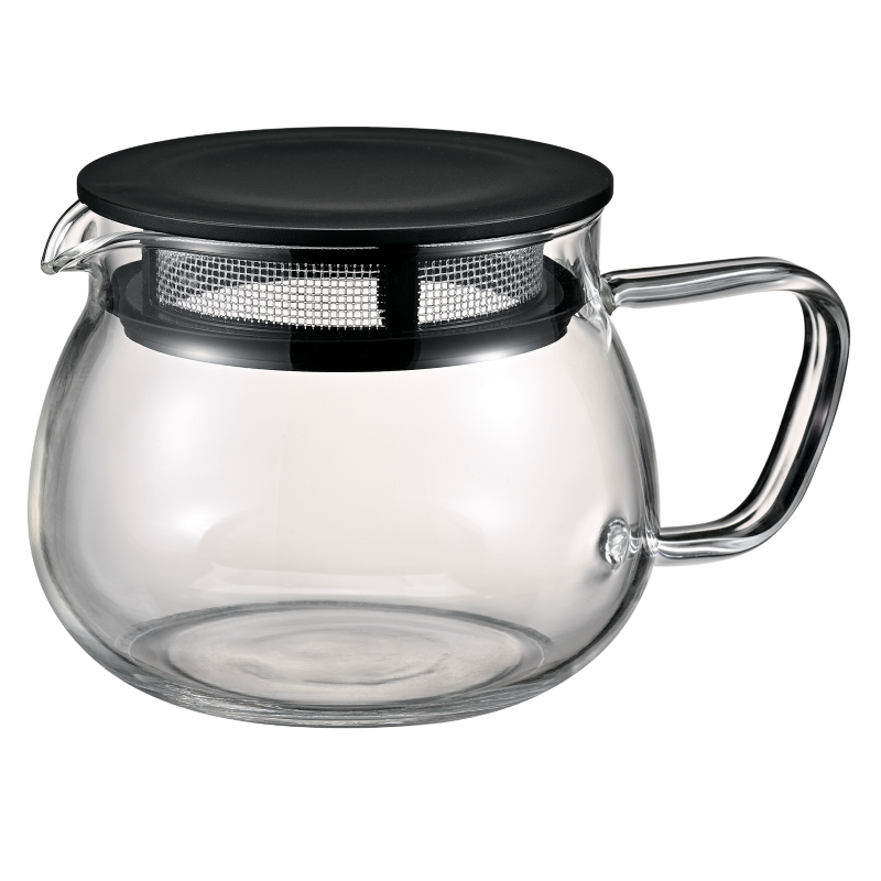 Teapot Cha no Maru, Black, 380mL