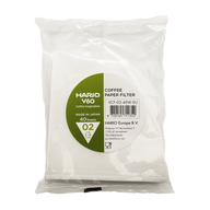 V60 Filter Paper, 02 Size, 40 pcs, White, Plastic Packaging