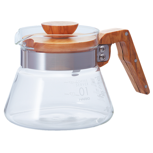 Coffee Server Olive Wood, 400mL