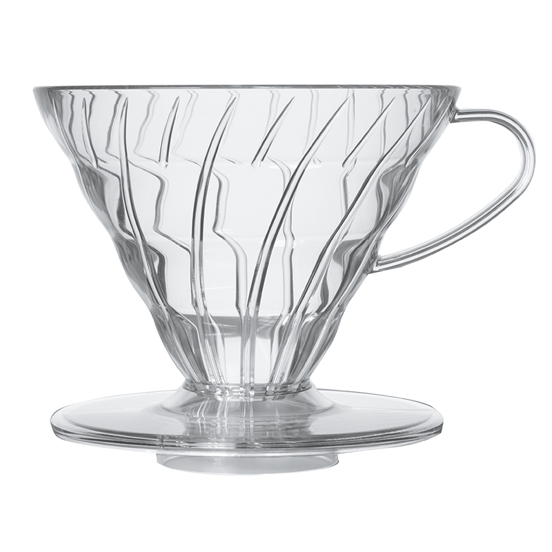 V60 Plastic 02 Dripper, Transparent