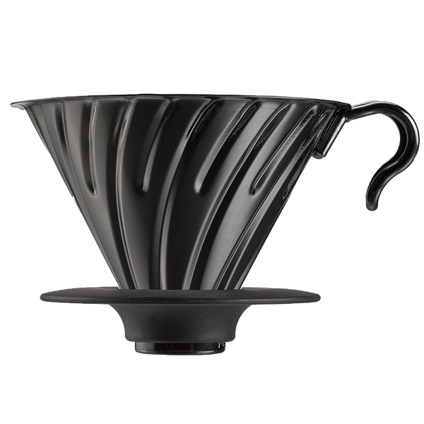 V60 Metal 02 Dripper, Matte Black