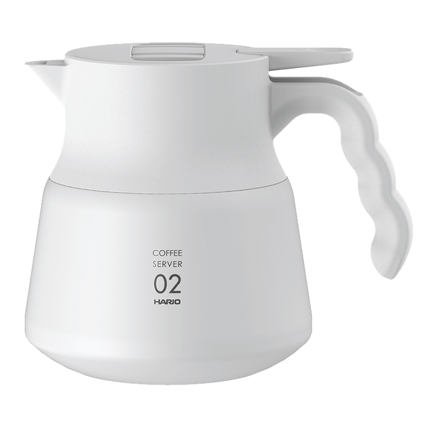 V60 Insulated Stainless Steel Server PLUS, 600mL - White