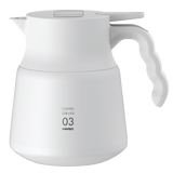 V60 Insulated Stainless Steel Server PLUS, 800mL - White