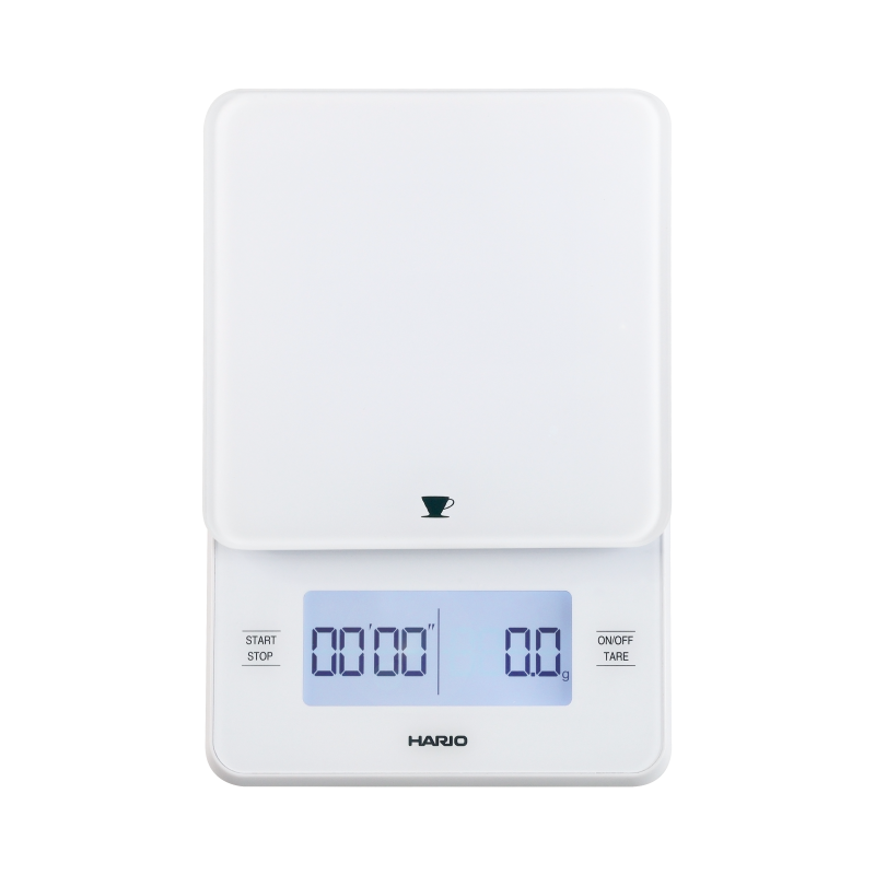 Barista Glass Scale, White