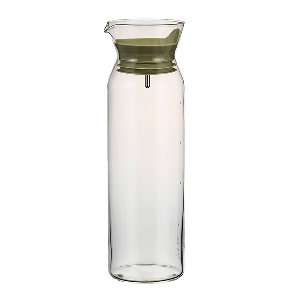 Water Pitcher, Smokey Green