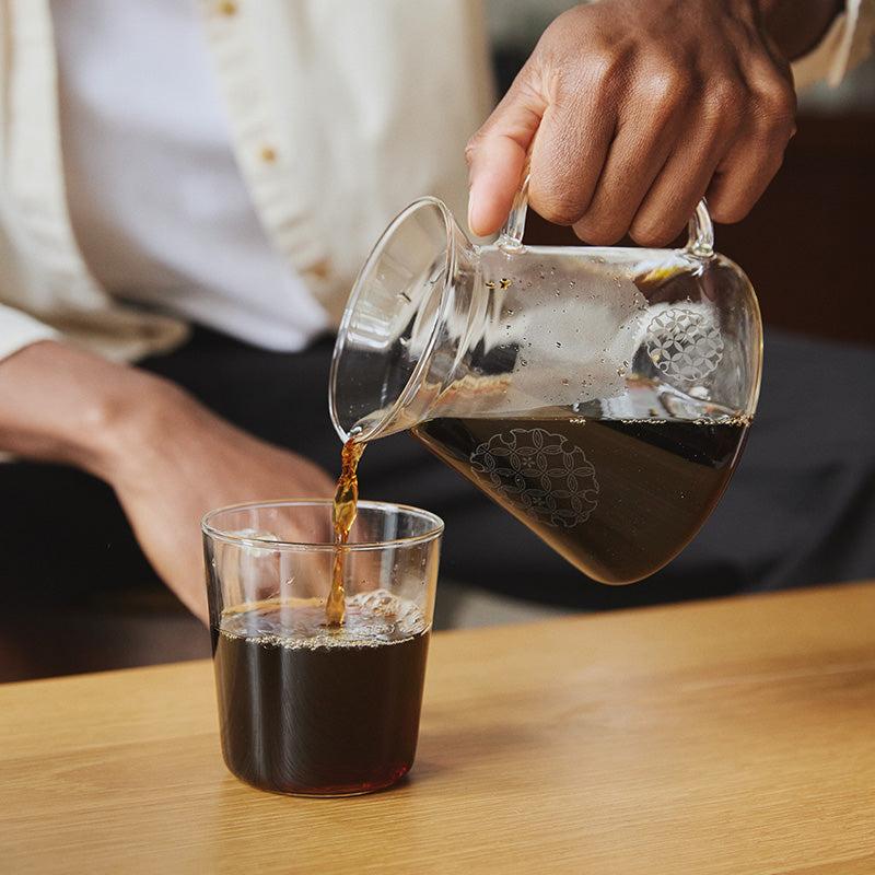 [AYA Series] V60 Drip Stand Set, Shippō, Natural