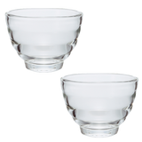 HARIO HU-2-EX Heatproof Glass Cup 2pcs Set Yunomi 