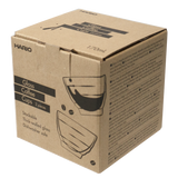 HARIO HU-2-EX Heatproof Glass Cup 2pcs Set Yunomi box packaging