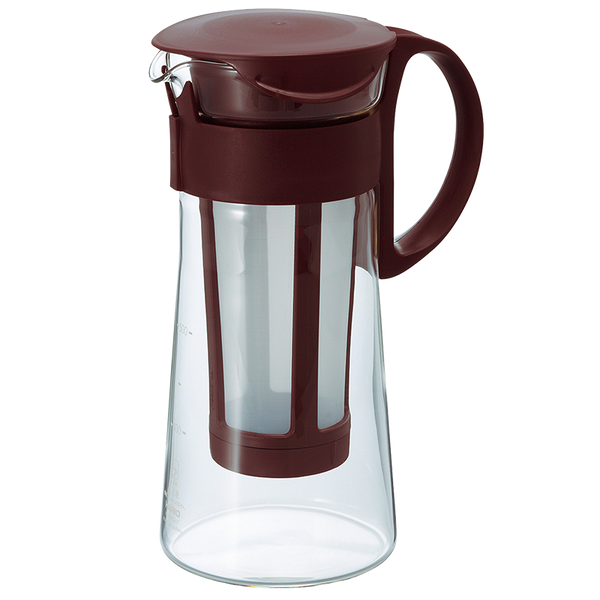 Cold Brew Coffee Pot Mizudashi, Chocolate Brown, 600mL