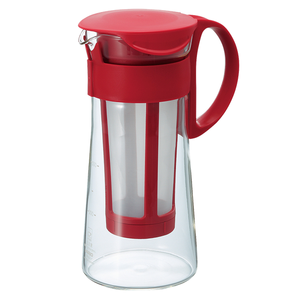 Cold Brew Coffee Pot Mizudashi, Red, 600mL