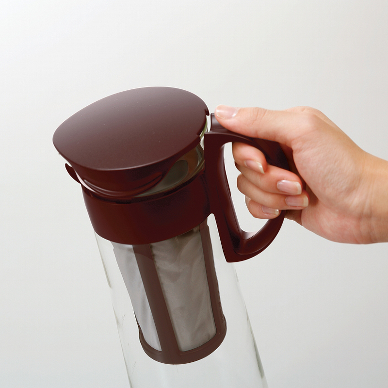 Cold Brew Coffee Pot Mizudashi, Chocolate Brown, 600mL