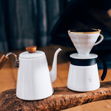 V60 Heat-Retaining Stainless Server 600, White
