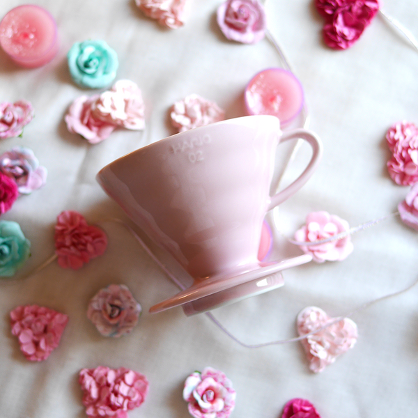 V60 Ceramic Colour 02 Dripper, Pink