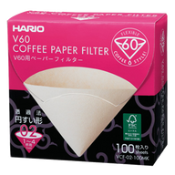 V60 Filter Paper, 02 Size, 100 pcs, Natural (Box)